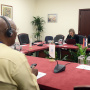 16 October 2019 National Assembly Speaker Maja Gojkovic and the Parliament Speaker of Sierra Leone Abass Chernor Bundu